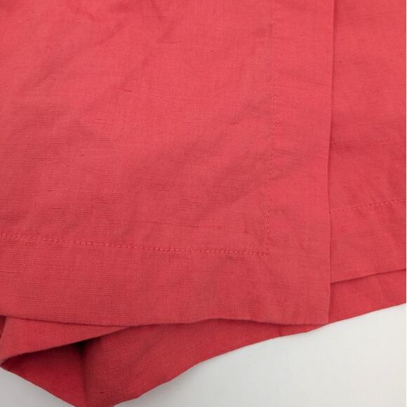 UNIQLO Women's Wrap Front Mini Skort Skirt Elastic Waist Band Pink Size S - Picture 8 of 8